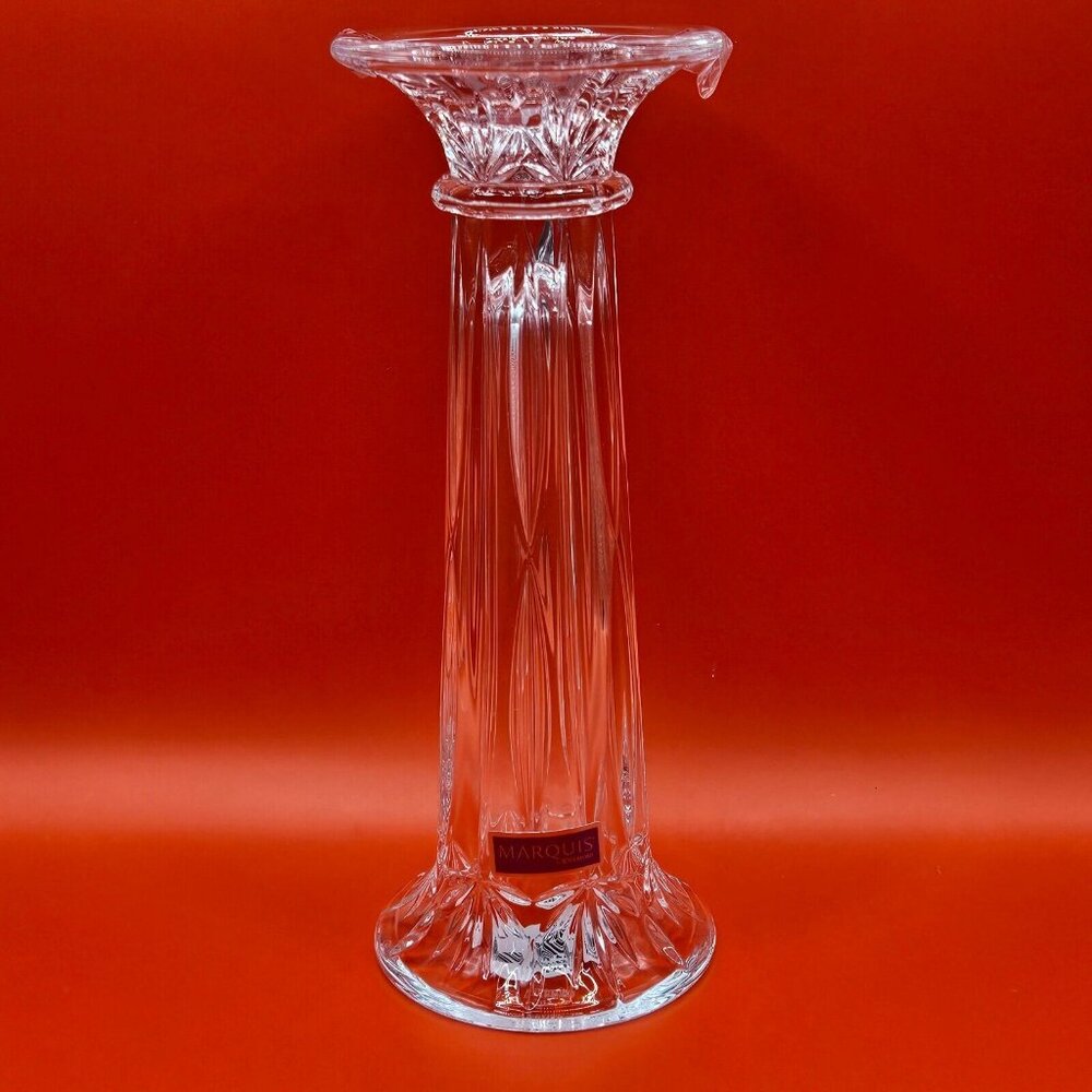 Waterford Marquis Bougeoir Crystal Candlestick / Vase NWT Dual Purpose (130)‎